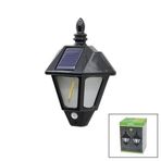 Findit 2 PCS SOLAR - GÜNEŞ ENERJİLİ DUVAR LAMBASI COB LED SENSÖRLÜ= 3 MOD FONKSİYON BAHÇE-BALKON-SOKAK PT-2981 (2818)