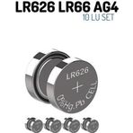 Findit Lr626 Lr66 Ag4 1.55V 10 Adet Alkaline Pil