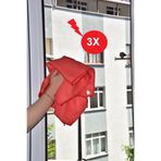 Fine Clean 3 Adet Büyük Boy Sihirli Mikrofiber Cam Ve Ayna Temizlik Bezi 40*60