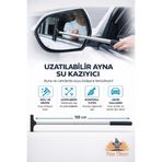 Fine Clean Uzayabilir ( 98CM) Teleskopik Araba Cam Sileceği Yan Dikiz Aynası Çekeceği Teleskopik Çekçek