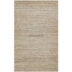 Fine Koleksiyonu Jüt ile Üretilen El Dokuması Sisal Kilim Dark Natural, 80 x 150
