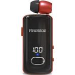 Fineblue F580 Dijital Göstergeli Makaralı Titreşimli Bluetooth Kulaklık - Kırmızı - Siyah
