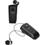 Fineblue S'82 Makaralı Bluetooth Kulakiçi Yaka Kulaklığı Kablosuz Kulaklık