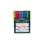 Fineliner, İnce Keçe Uçlu Kalem 0.4 mm, 10'lu , Karışık Renkler