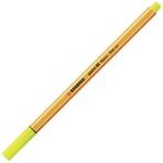 Fineliner - STABILO point 88 - Tekli Kalem - Neon Renk, Parlak Sarı