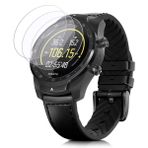 FINENIC Evrensel Yuvarlak Saat HD Ekran Koruyucu. Çizilmez, Parmak İzine Dayanıklı, Temperli Cam (38 mm Çap) (3 Paket)