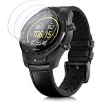 FINENIC Evrensel Yuvarlak Saat HD Ekran Koruyucu. Çizilmez, Parmak İzine Dayanıklı, Temperli Cam (40 mm Çap) (3 Paket)