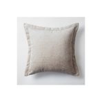 Fineroom Living " Borla " - Kulaklı Düz Renk Dokuma Kırlent 50x50 (Iç Yastık Dahil)