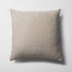 Fineroom Living Cozy - Sheepskin Dokulu Tüylü Kırlent 50 x 50 - Bej (Ic Yastık Dahil) - 50 x 50 cm