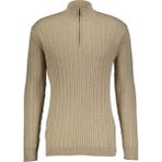 Finesuits Erkek Desenli Yünlü Kazak 2422201010.DSFYBR - XL - Bej