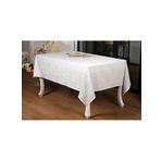 Finezza 160x220 cm Ayda Lüx Jakar Polycotton Taş TP Kumaş Masa Örtüsü
