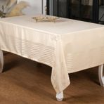 Finezza 160x220 cm Lida Lüx Jakar Bambu Kumaş Pudra Masa Örtüsü