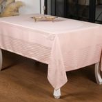Finezza 160x320 cm Mona Lüx Jakar Bambu Kumaş Pudra Masa Örtüsü