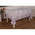 Finezza 160x320 cm Müge Lüx Jakar Kumaş Mor Dikdörtgen Masa Örtüsü