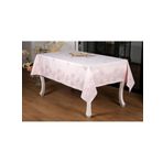 Finezza 160x320 cm Müge Lüx Jakar Kumaş Pudra Dikdörtgen Masa Örtüsü