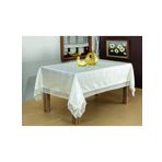 Finezza 170x230 cm Seramoni Güpürlü Monoray Kumaş Krem Masa Örtüsü
