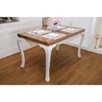 Finezza 33.5x45 cm 4 Adet Linda Nakışlı Keten Efekt Kumaş Krem Sarı Amerikan Servis