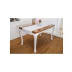Finezza 45x150 cm Lola Jakar Polyester Kumaş Krem Runner