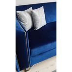 Finezza 45x45 cm 2'li Geometrik Desenli Gümüş Yaldız Baskılı Pamuklu Kumaş Koyu Gri Gümüş Kırlent