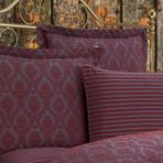 Finezza 60x80 cm 2'li Monaco Bambu Jakar Kumaş Bordo Oksford Yastık Kılıfı