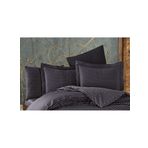 Finezza 60x80 cm Bella Bambu Jakar Kumaş Füme 2'li Oksford Yastık Kılıfı