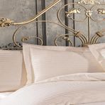 Finezza 60x80 cm Bella Bambu Jakar Kumaş Krem 2'li Oksford Yastık Kılıfı