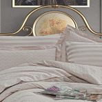 Finezza 60x80 cm Odesa Bambu Jakar Kumaş Taş 2'li Oksford Yastık Kılıfı