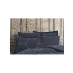 Finezza 60x80 cm Tiara Bambu Jakar Kumaş Füme 2'li Oksford Yastık Kılıfı