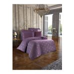 Finezza 901 6 Parça Jardin Bambu Jakar Kumaş Bordo Çift Kişilik Nevresim Takımı