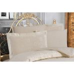 Finezza Jardin Bambu Jakar Kumaş Krem Ikili Oksford 60X80 cm Yastık KILIFI -1348 - 60 x 80 cm