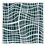 FINGERINSPIRE Gazlı Bez Desen Boyama Şablonu 11,8x11,8 inç Geometrik Çizgiler Zanaat Şablonu Dekoratif Çiçek Şablonu Duvar Üzerine Boyama için Ahşap Yer Karosu Kanvas Kumaş Mobilya Kendin Yap Ev