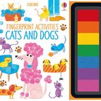 Fingerprint Activities Cats and Dogs - Usborne Yayınları