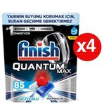 Finish 85x4'lü Quantum Max Bulaşık Makinesi Tableti