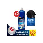 Finish Bulaşık Makinesi Parlatıcı & Kurutucu Sıvı Limon 800 ml x 2