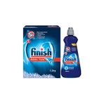 Finish Bulaşık Makinesi Tuzu 1500 gr + Parlatıcı 250 ml