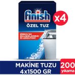 Finish Bulaşık Makinesi Tuzu 4x1500gr