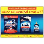 Finish Ekonomi Paketi (45'Li Tablet + Özel Tuz 1.5 kg + Parlatıcı
