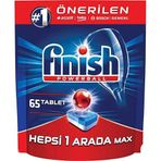 Finish Hepsi Bir Arada 65 Adet Tablet Bulaşık Deterjanı
