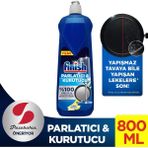 Finish Limon Kokusuyla Bulaşık Makinesi Parlatıcı & Kurutucu Sıvı 800 ml Etkili Temizlik