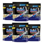Finish Ultimate 288 Kapsül Bulaşık Makinesi Deterjanı Tableti (6 x 48 Kapsül)