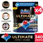 Finish Ultimate 340 Kapsül Bulaşık Makinesi Deterjanı Tableti(4 x 85 Kapsül)
