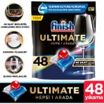 Finish Ultimate 48 Kapsül Bulaşık Makinesi Deterjanı Tableti (1 x 48 Kapsül)