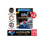 Finish Ultimate Bulaşık Makinesi Deterjanı 85 Kapsül x 2 Adet