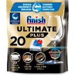 Finish Ultimate Plus Hepsi Bir Arada 20 Adet Bulaşık Makinesi Tableti