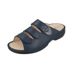 Finn Comfort Kadınlar için terlik, mavi, Mavi, 37 EU X-Geniş