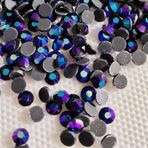 Finstone Hot Fix Rhinestones 10 Brüt (1440 Taş/pkg) Düzeltme Rhinestones (Safir AB, SS20)