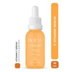 fiofay Leke Karşıtı Aydınlatıcı C Vitamini Serumu,%20 Askorbik Asit, Glutatyon, Ferulik Asit İçerikli 30 ml