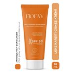 Fiofay Leke Karşıtı SPF 50+ Güneş Kremi - Tüm Cilt Tiplerine Uygun, Glutatyon Destekli 50 ml