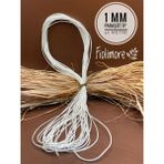 FioliMore Paraşüt Ipi Ekru 084 Renk 1.kalite 10 Metre Takı Bileklik Anahtarlık Kolye Ipi