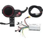 Fiona -01 Metre Dashboard LCD Ekran 6pın + 36 V 19A Fırçasız Denetleyici Salon Olmadan Elektrikli Scooter E Bisiklet Aksesuarları (Yurt Dışından)